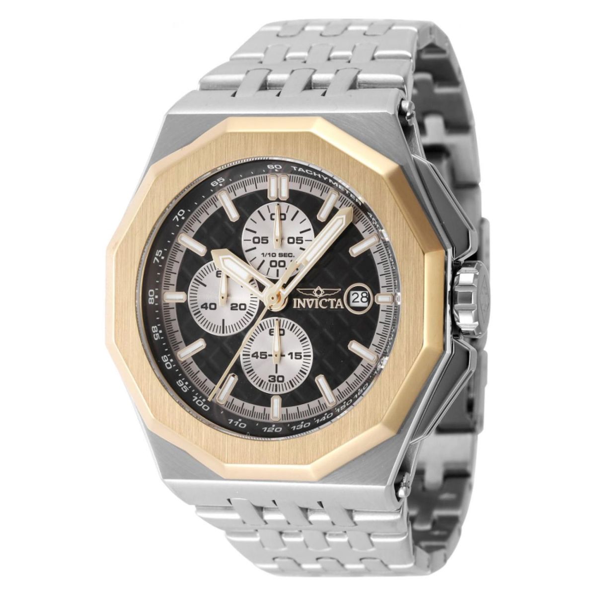 INVICTA - Reloj Invicta para Hombre Akula . Reloj Análogo Acero inoxidable Plateado