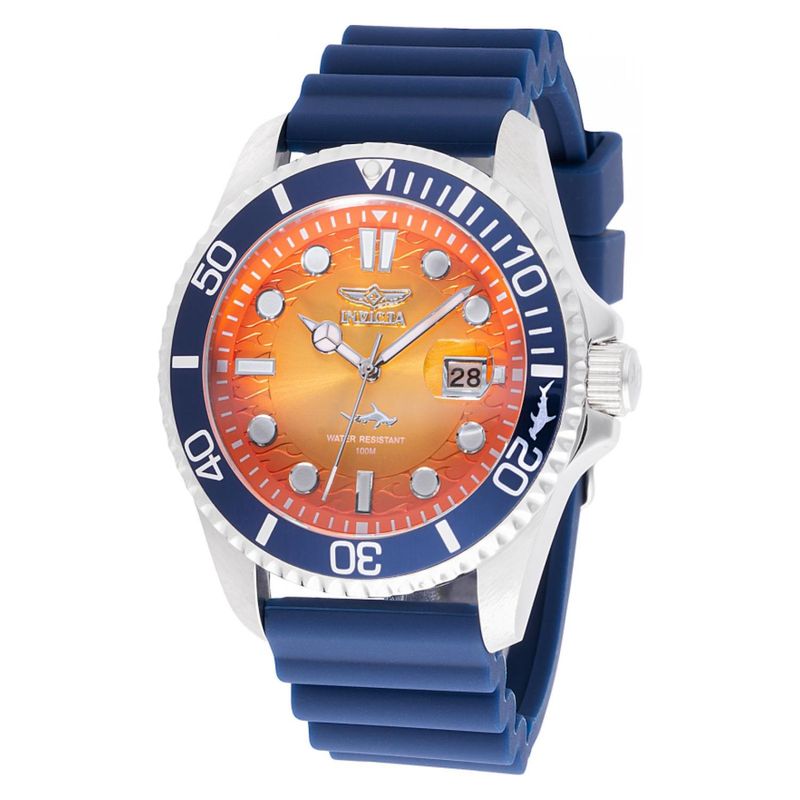 INVICTA - Reloj Invicta para Hombre Pro Diver . Reloj Análogo Silicona Azul