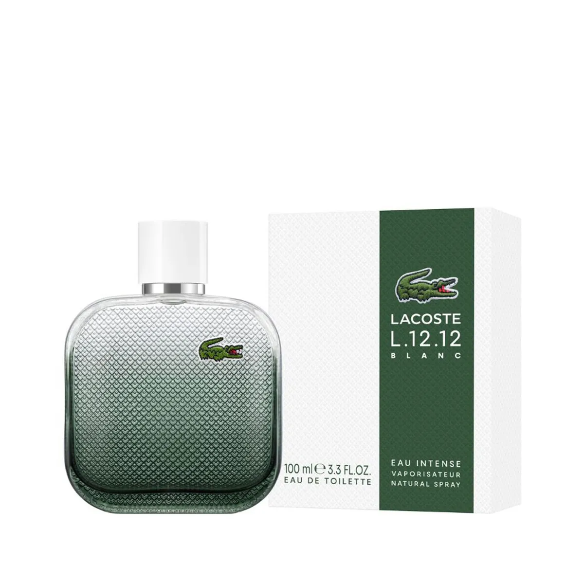 LACOSTE - Perfume Hombre Lacoste L.12.12 BLANC EAU INTENSE 100 ml Eau de toilette 