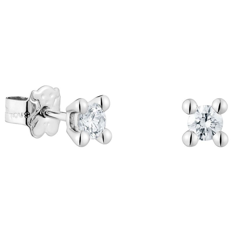 TOUS - Aros de platino con diamantes creados en laboratorio 0,36 ct Shine LGD