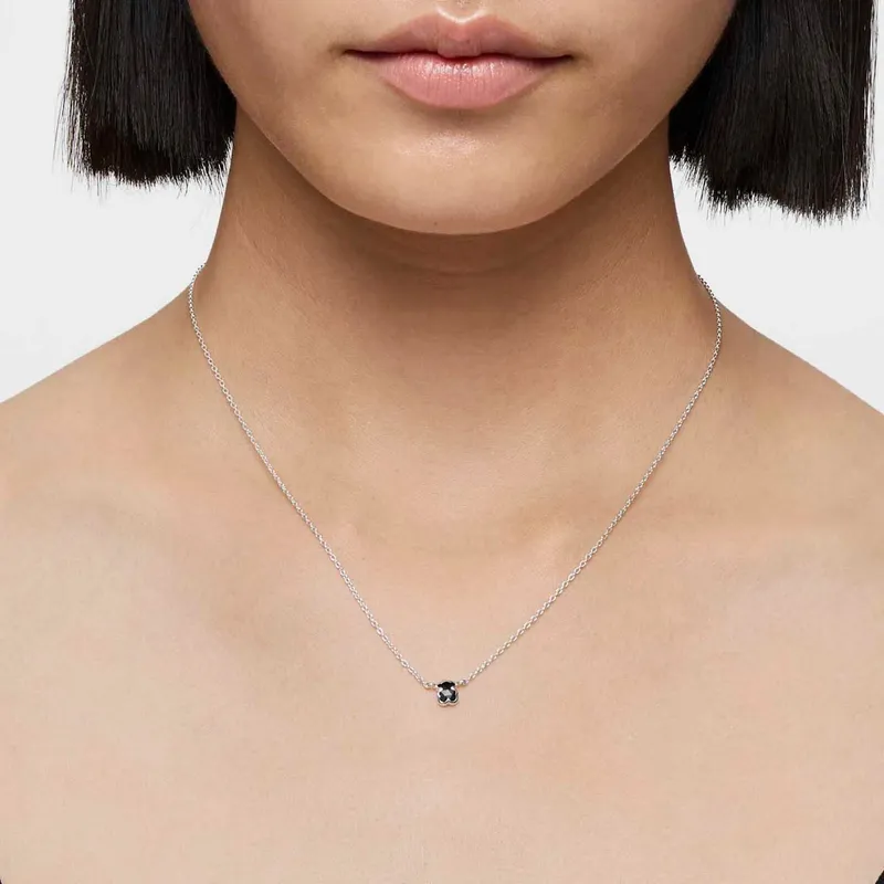 Onix Tous Collares Plata Collar Corto De Plata Y Motivo Oso