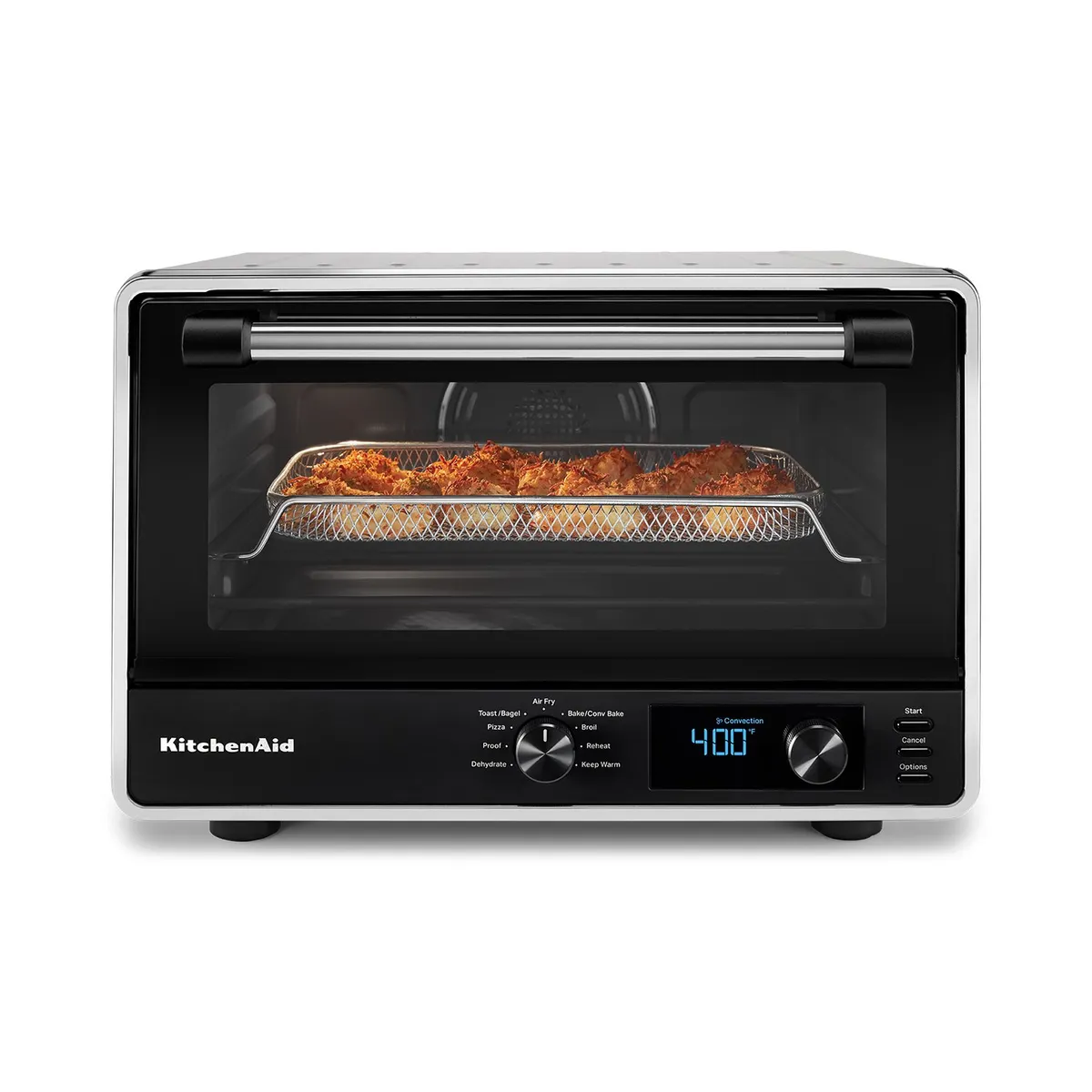 KITCHENAID - Horno Freidor KitchenAid 21 Litros | Incluye accesorio para pizza KCO128CU