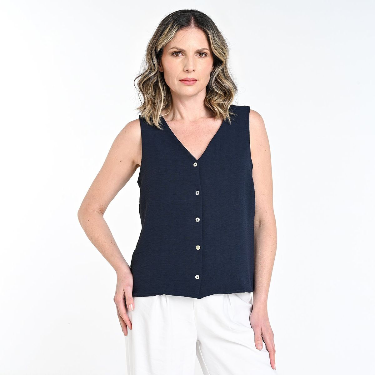 APOLOGY - Blusa Mujer Sin mangas Apology