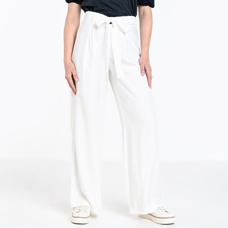 APOLOGY - Pantalón Wide leg Mujer Tiro alto Apology