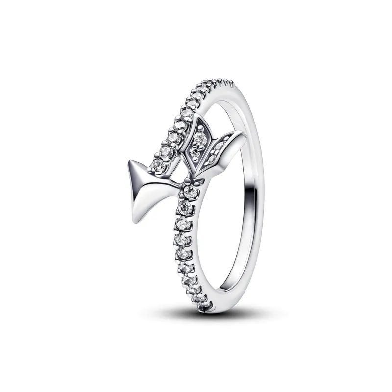PANDORA - Anillo Pandora Flecha Brillante Plata Esterlina 
