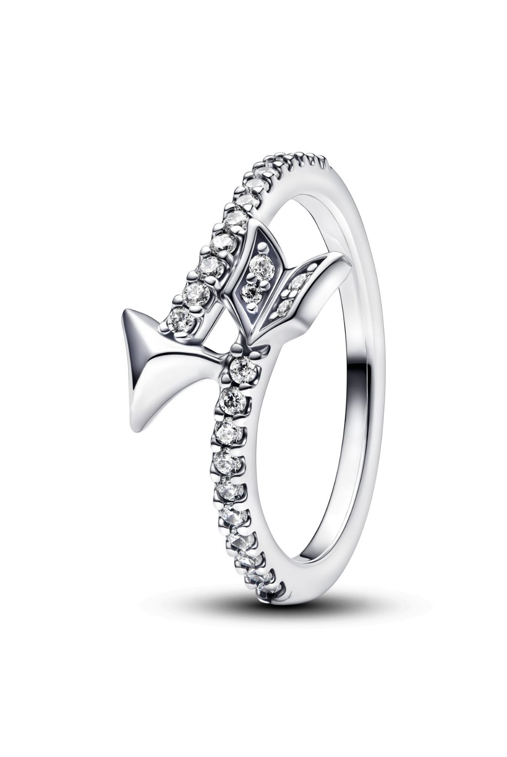 PANDORA - Anillo Pandora Flecha Brillante Plata Esterlina 