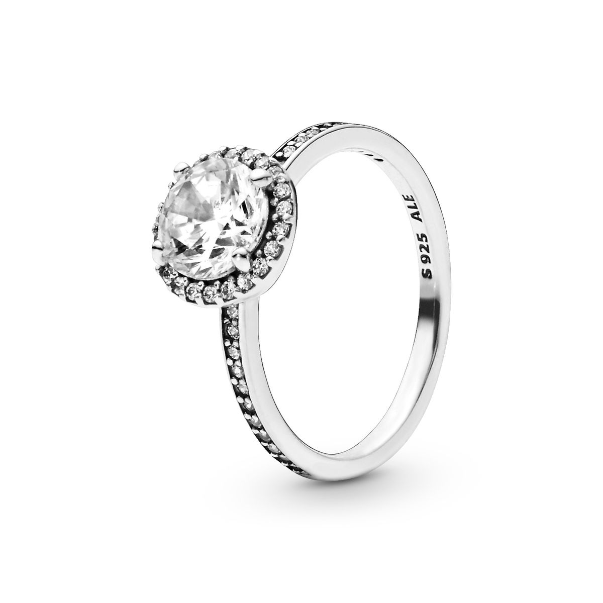 PANDORA - Anillo Pandora Elegancia Clasica Plata Esterlina 