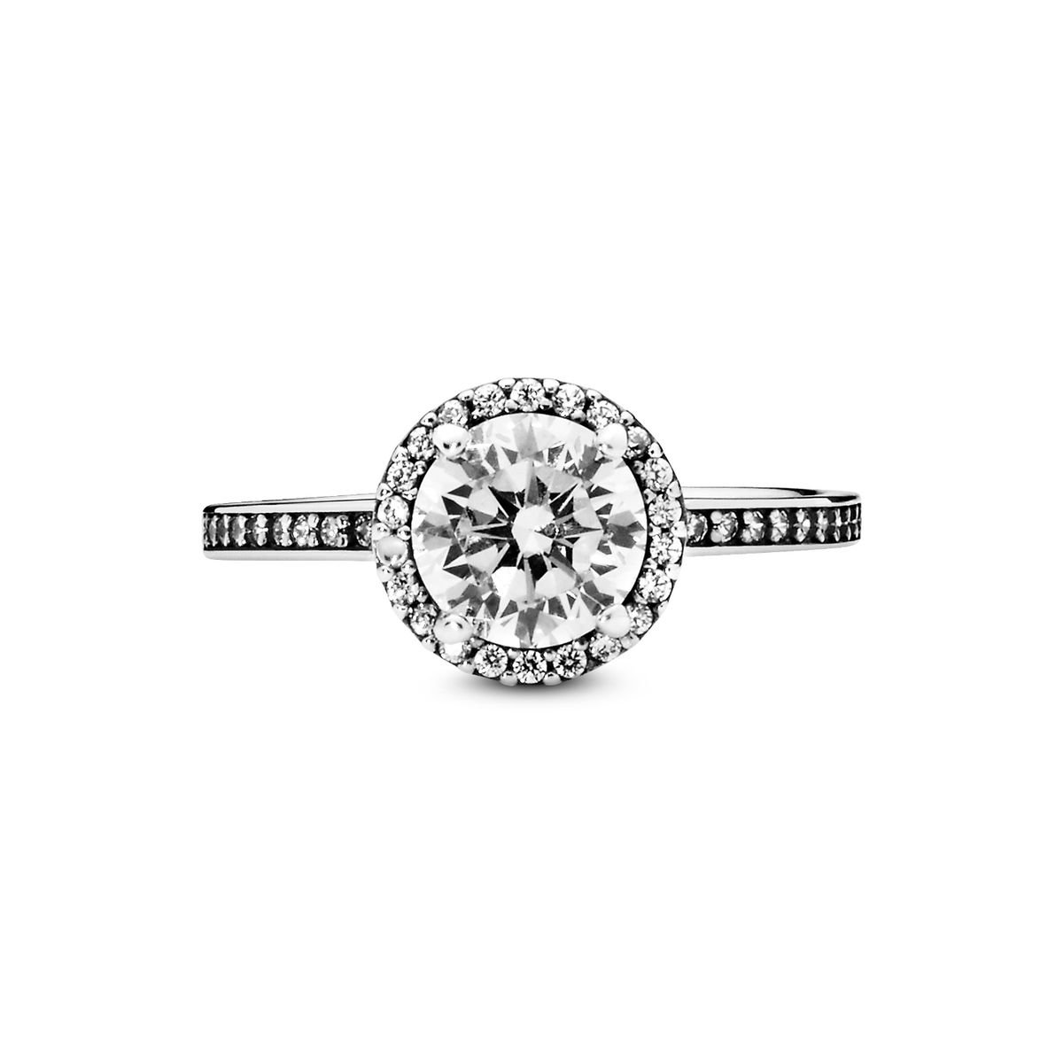 PANDORA - Anillo Pandora Elegancia Clasica Plata Esterlina 
