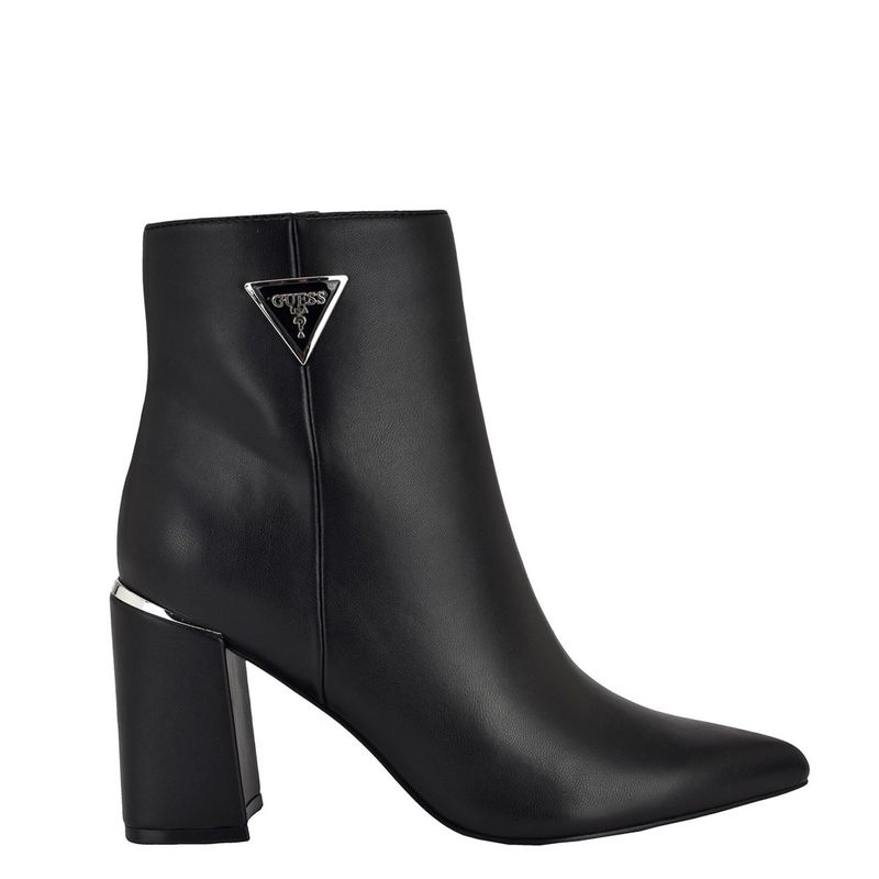 GUESS - Botines Guess para Mujer con tacón Cuadrado Gwfrenky 2 color Negro - Zapatos Mujer