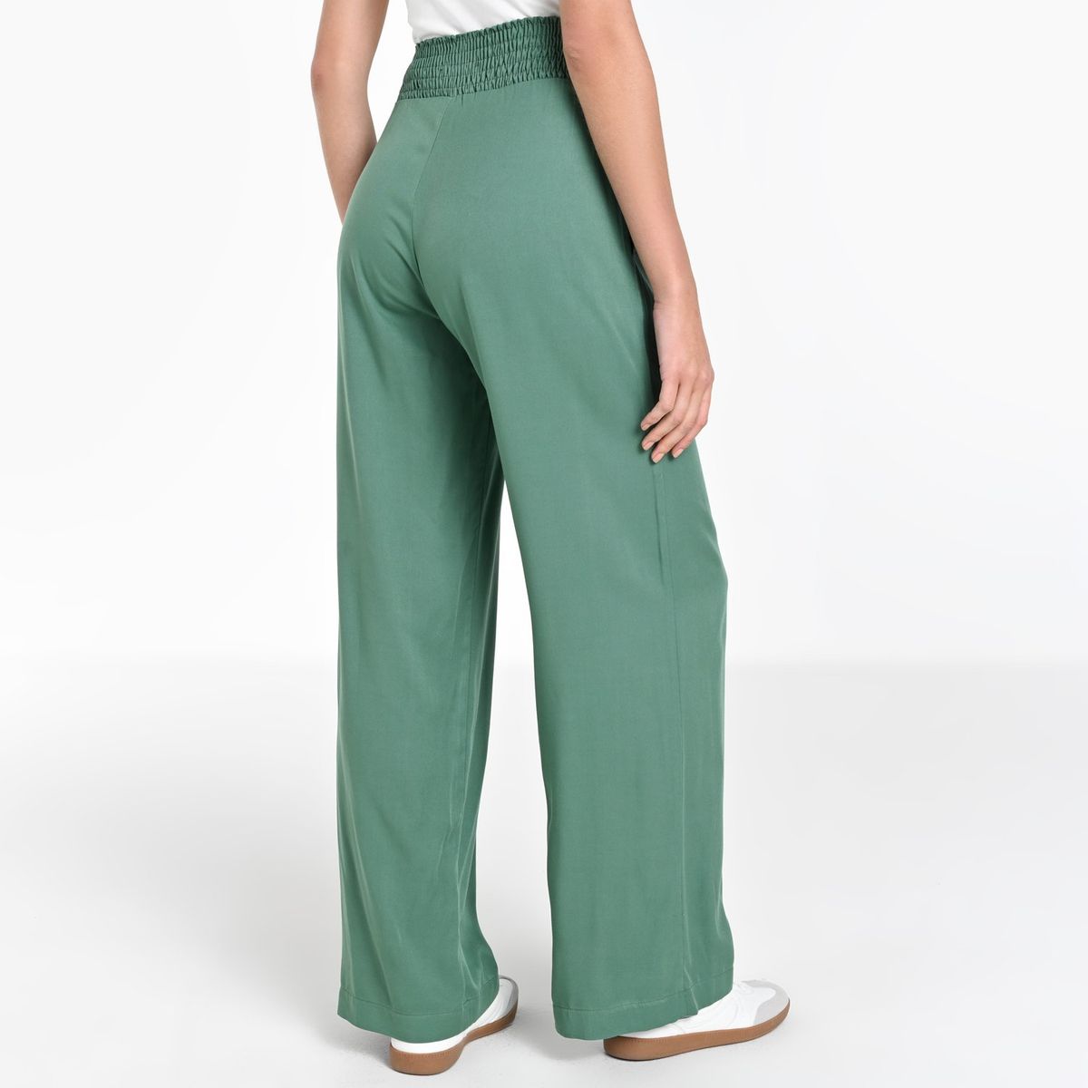 BASEMENT - Pantalón Wide leg Mujer Tiro alto Basement