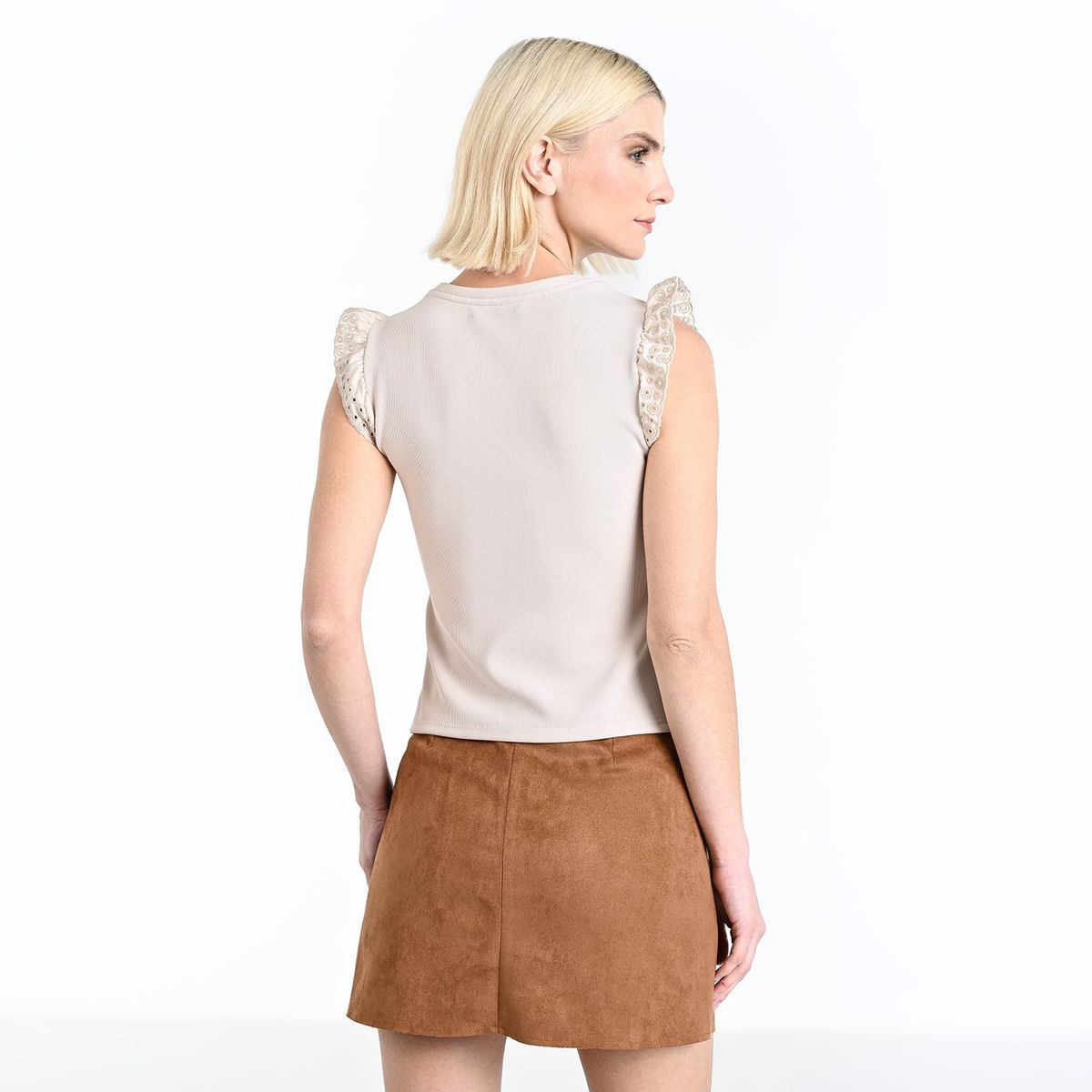 BASEMENT - Camiseta Mujer Sin mangas Basement