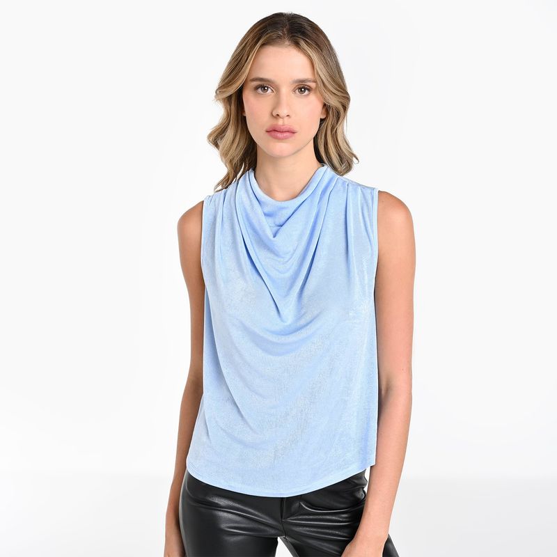 BASEMENT - Blusa Mujer Sin mangas Basement