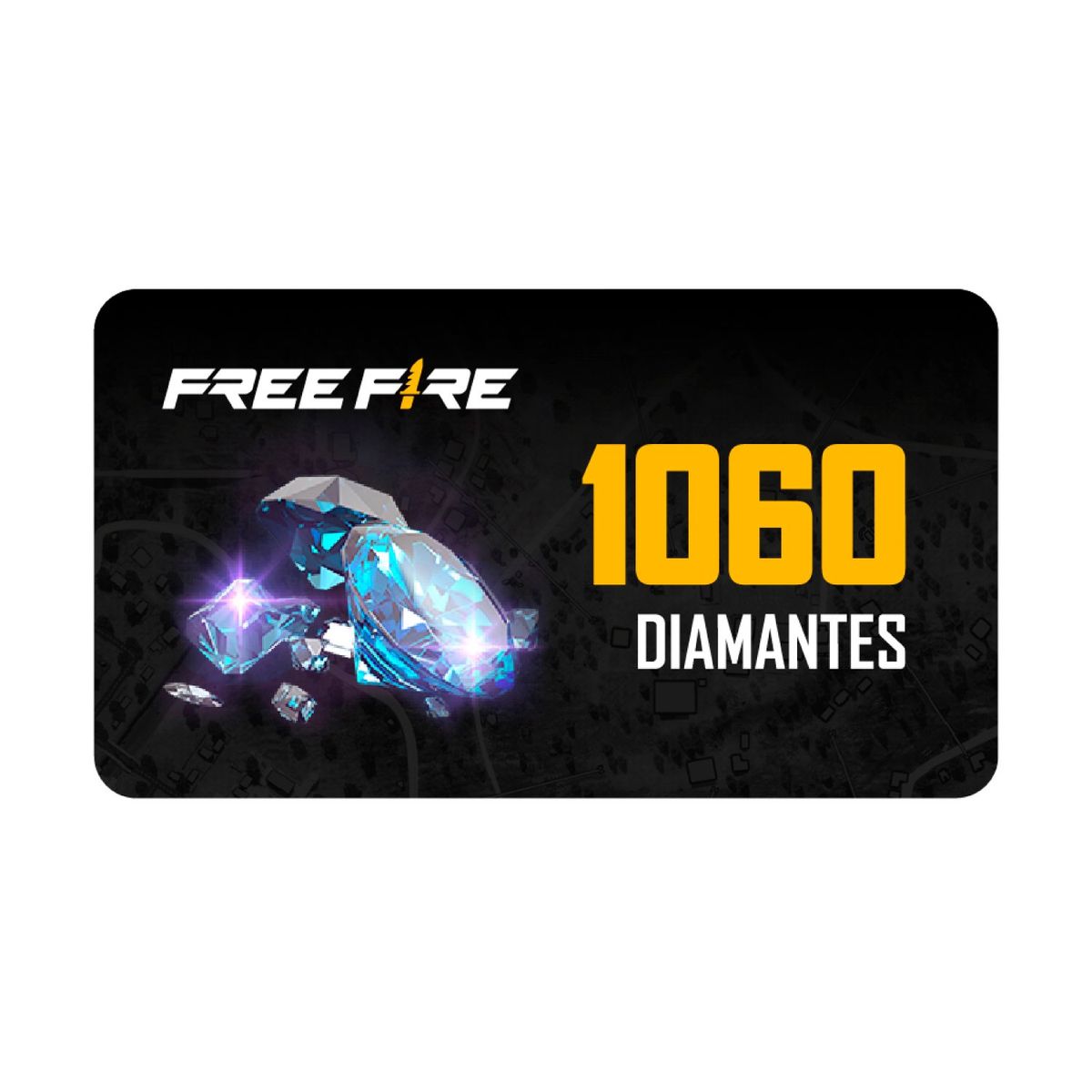 GARENA -  Pin virtual|Membresía FreeFire 1060 Diamantes|