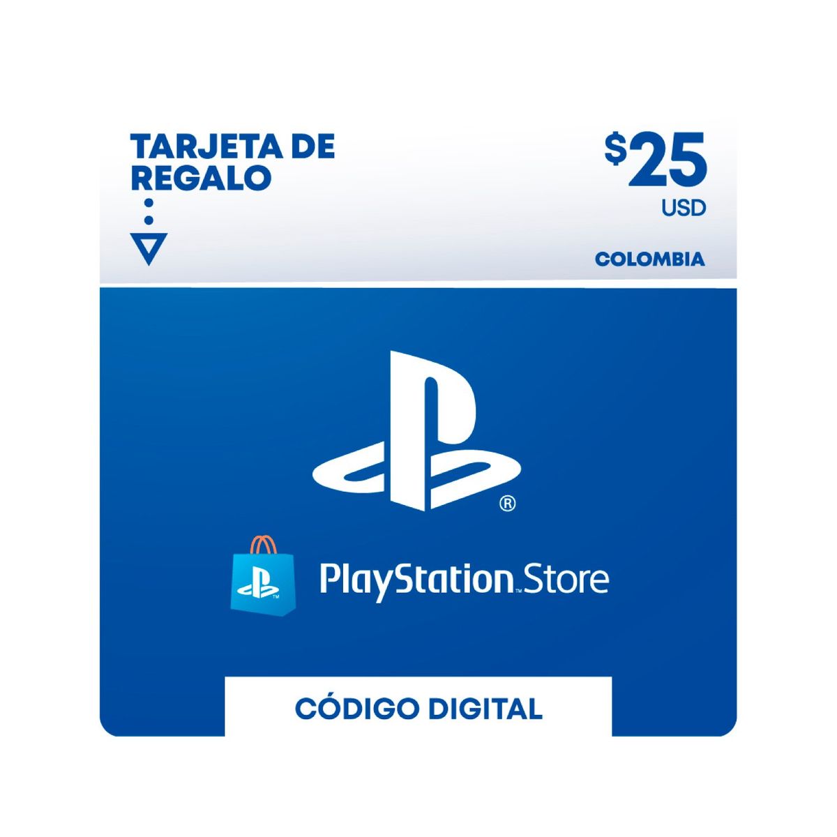 PLAYSTATION -  Pin virtual |Membresía PlayStation | $25 USD añade saldo a tu cuenta| Aplica para cuenta colombiana