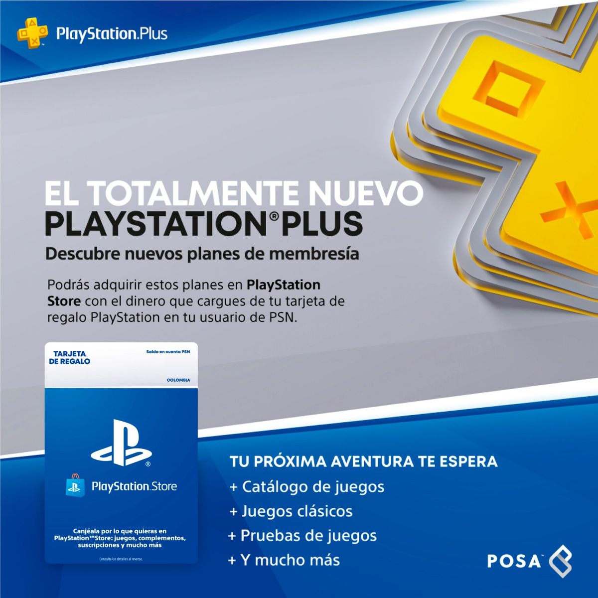 PLAYSTATION -  Pin virtual |Membresía PlayStation | $25 USD añade saldo a tu cuenta| Aplica para cuenta colombiana