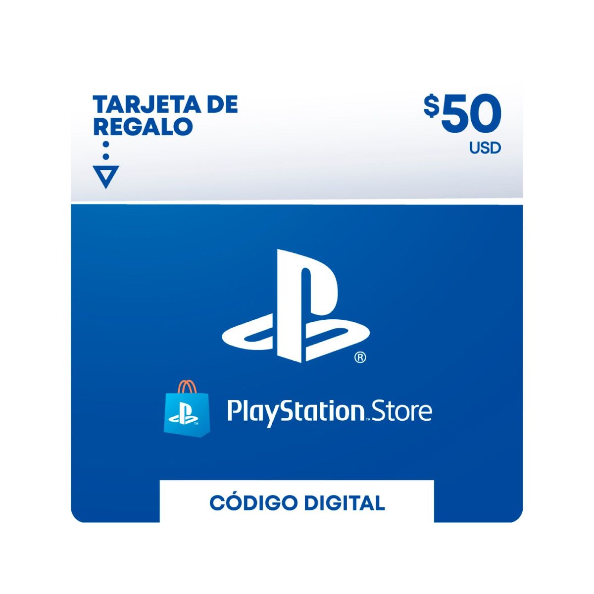 PLAYSTATION -  Pin virtual |Membresía PlayStation | $50 USD añade saldo a tu cuenta | Aplica para cuenta de Colombia