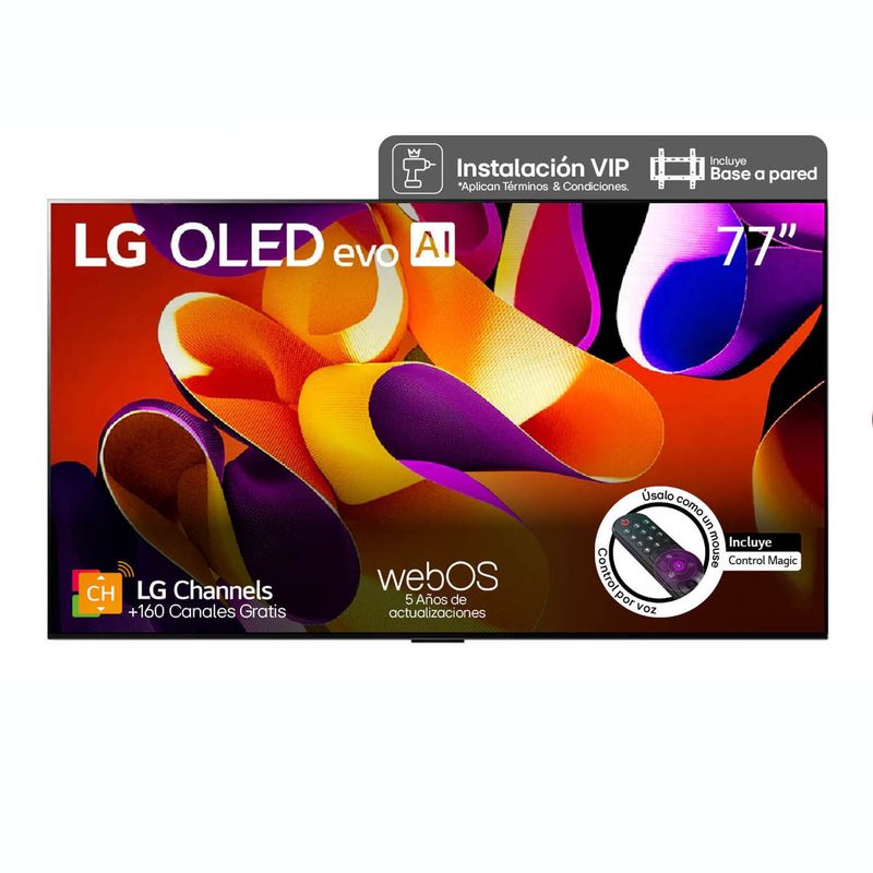 LG - Televisor | LG 77 pulgadas 4K UHD OLED | OLED77G4PSA