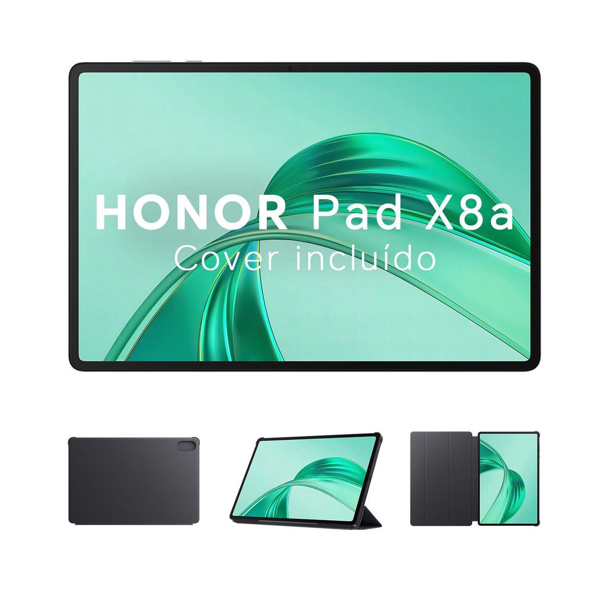 HONOR - Tablet HONOR X8A 128GB | Incluye Protector| Pantalla 11 pulgadas | 4GB RAM | Camara Posterior 5MP | Camara Frontal 5MP
