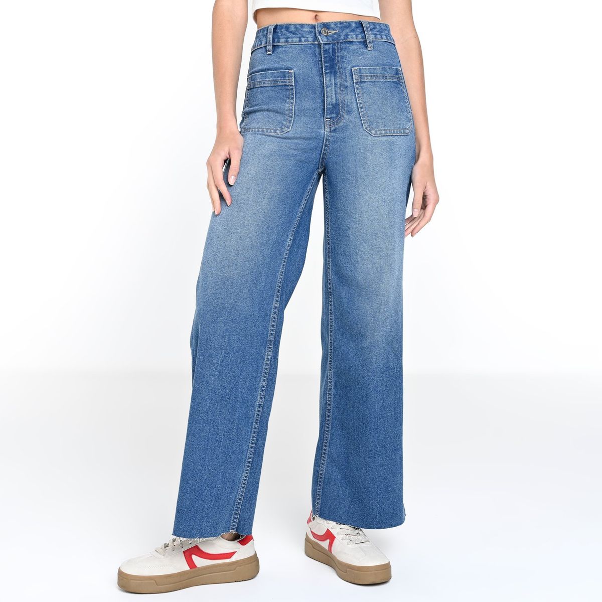 SYBILLA - Jean Marine Mujer Tiro medio Sybilla