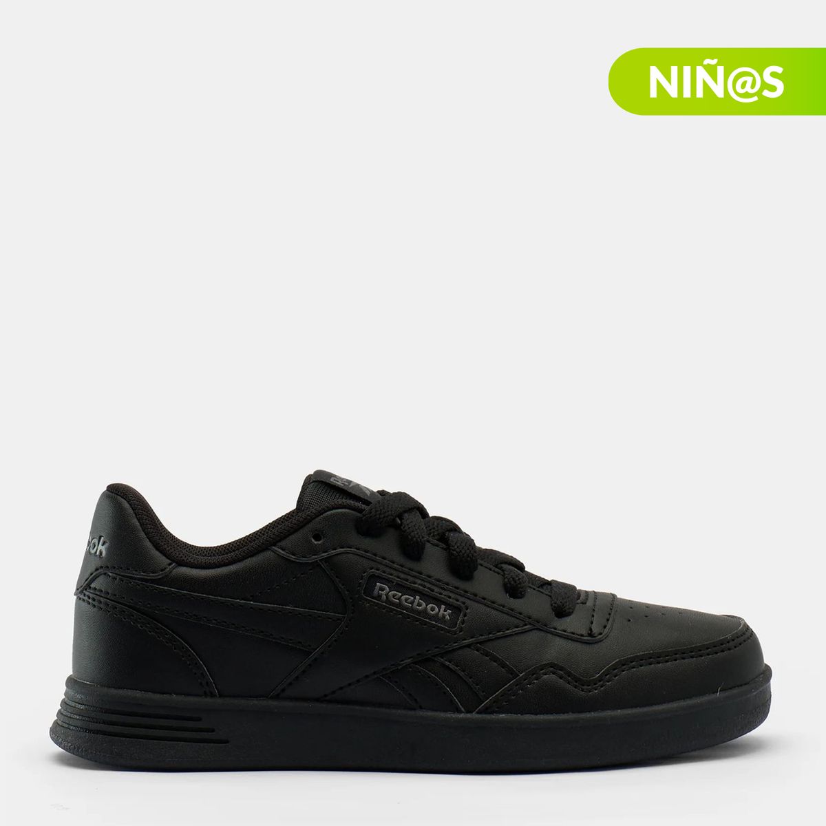 REEBOK - Tenis moda Reebok Court Advance Niño Negro