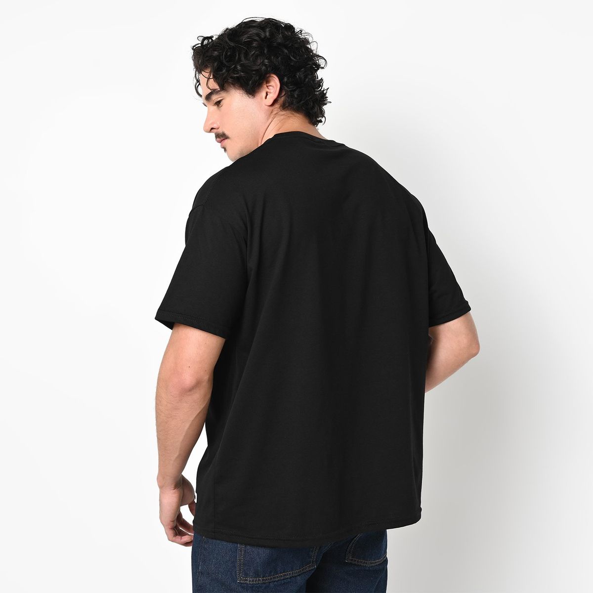 THE5IVEBRAND - Camiseta Unisex Estampada Oversize Manga Corta The 5ive Brand x Falabella
