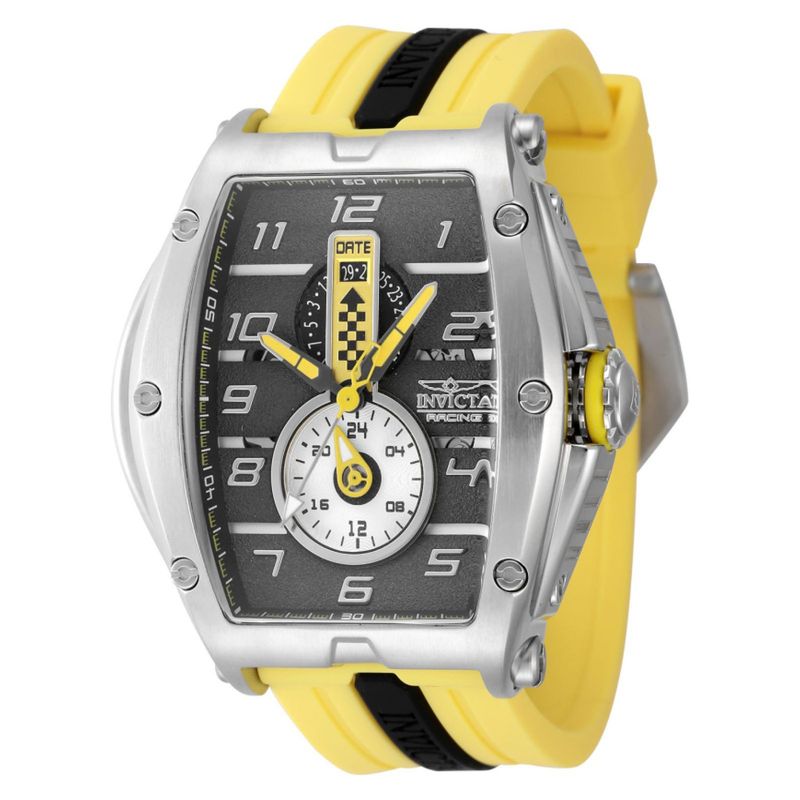 INVICTA - Reloj Invicta Hombre Racing. Reloj Silicona Amarillo