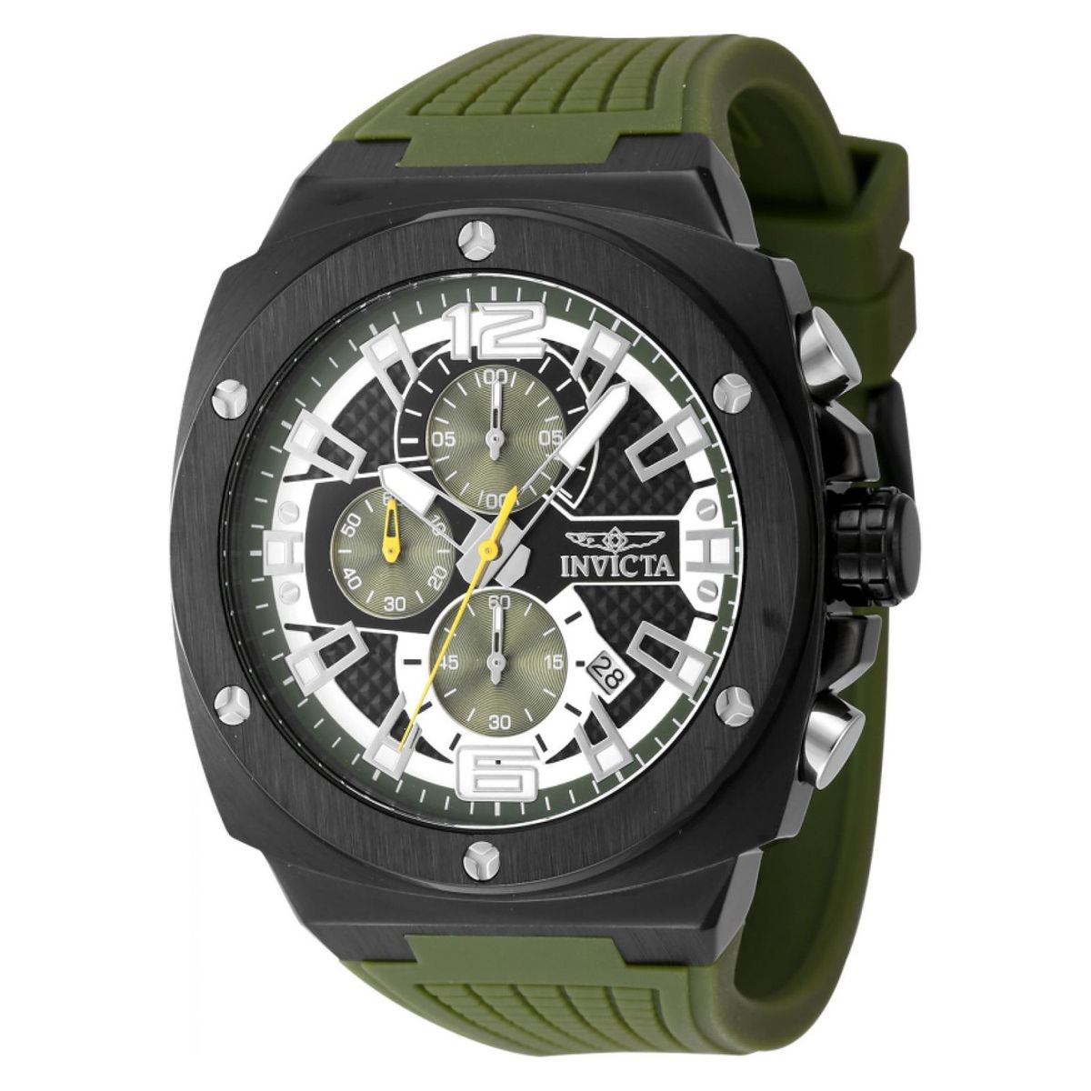 INVICTA - Reloj Invicta Hombre Invicta Racing Reloj  Silicona Verde