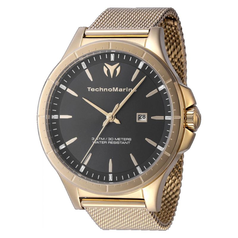 TECHNOMARINE - Reloj Technomarine Hombre MoonSun Reloj  Acero inoxidable Dorado