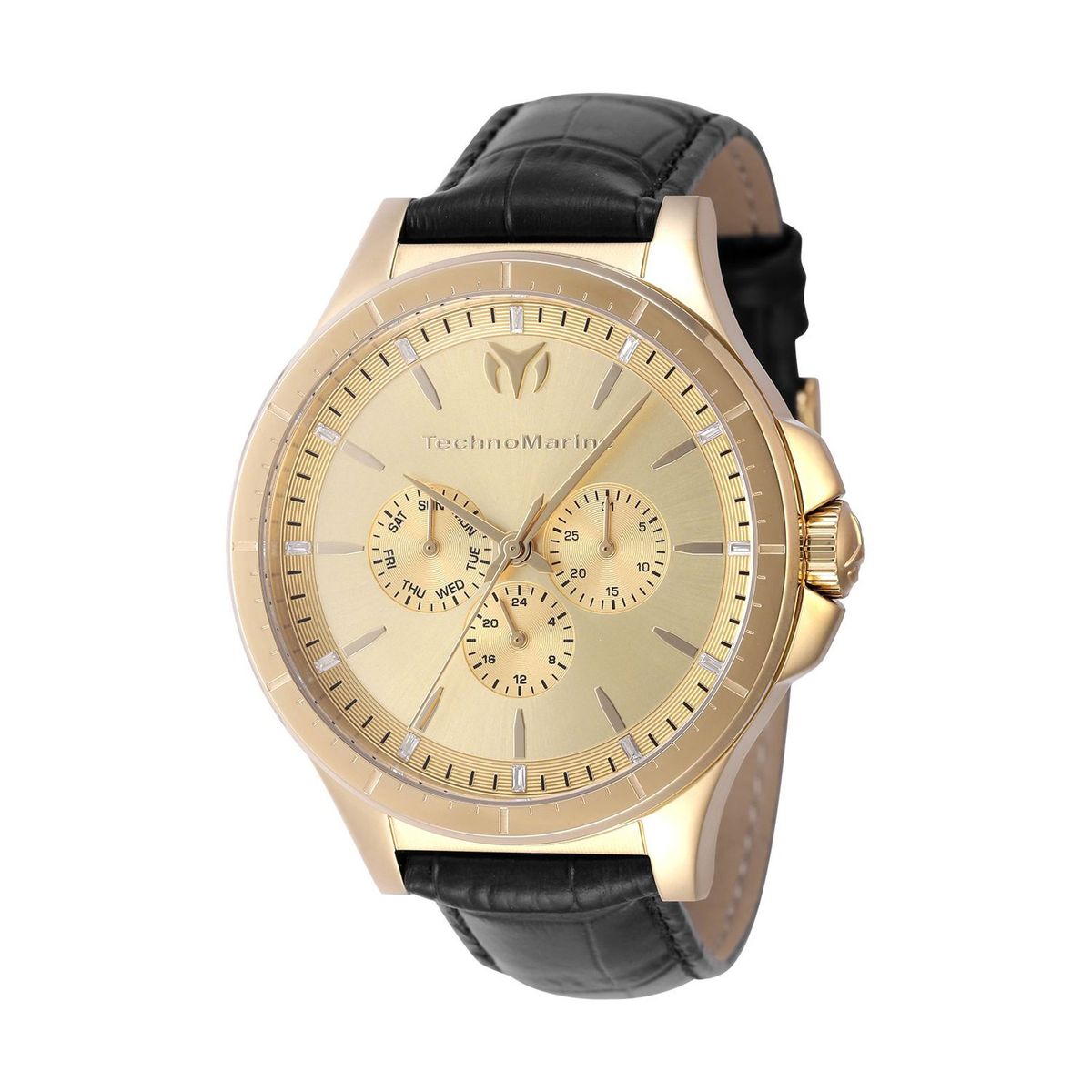 TECHNOMARINE - Reloj Technomarine Hombre MoonSun Reloj  Cuero Negro