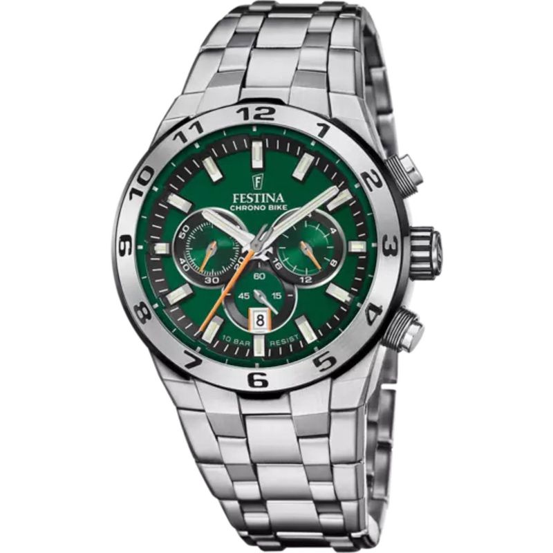 FESTINA - Reloj Festina Hombre Chrono Bike Reloj  Acero Inoxidable Plateado