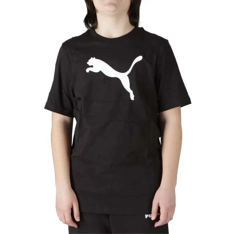 PUMA - Camiseta Niño con Logo Manga corta Algodón Puma Lifestyle