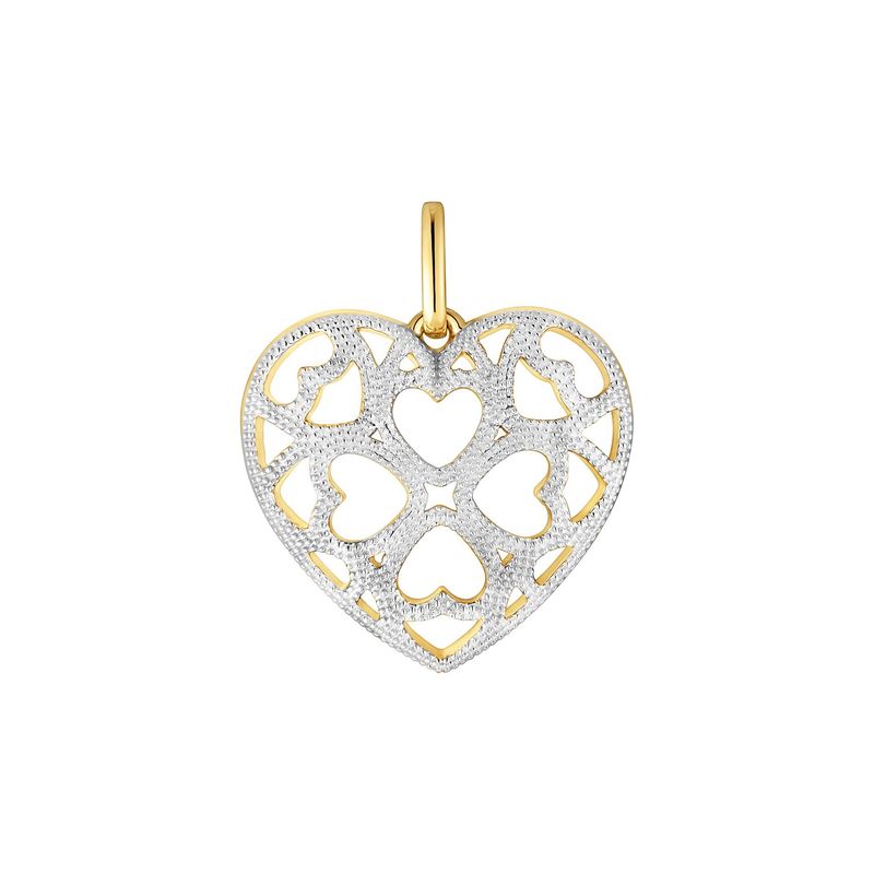 TOUS - Dije corazón de nácar con baño de oro 18 kt sobre plata Medallions