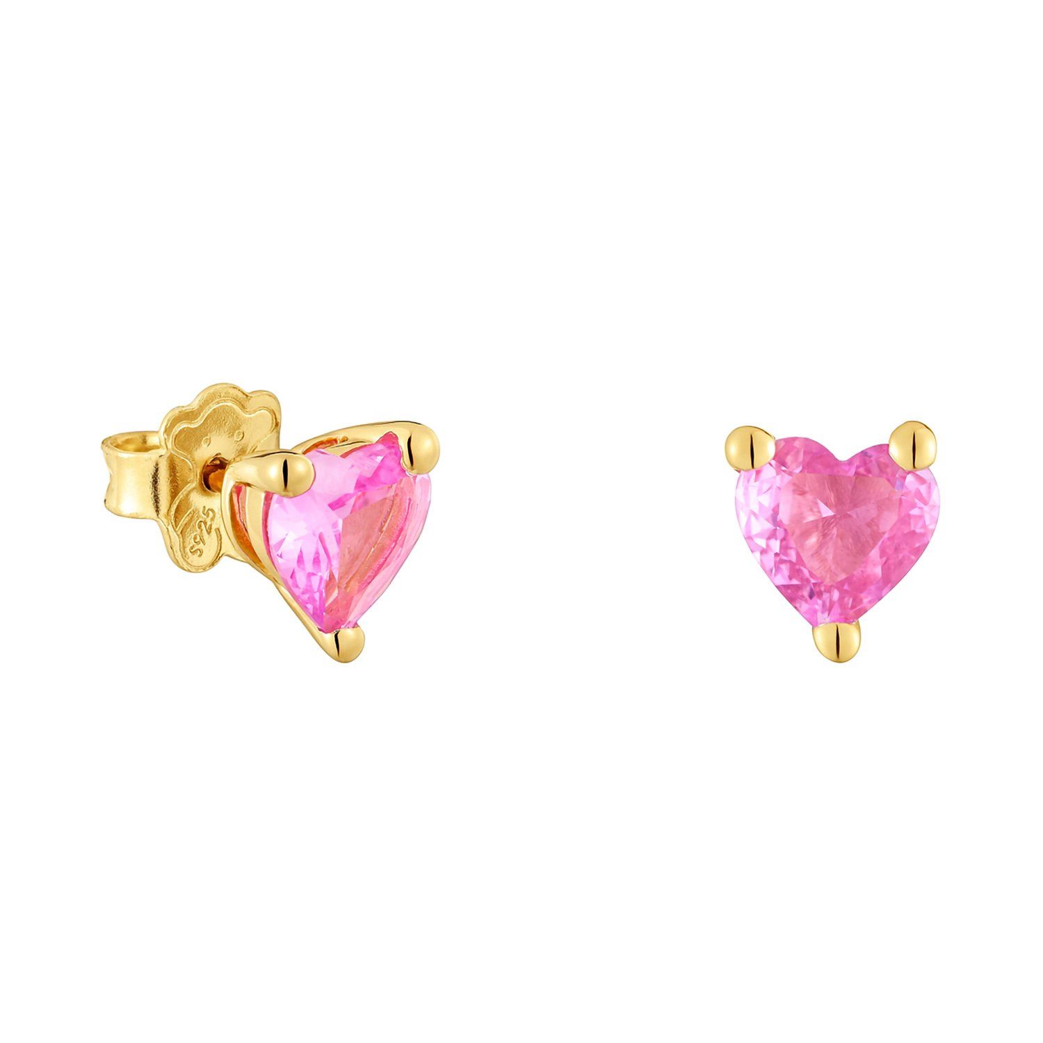 TOUS Pendientes Para Mujer Con Motivo De Oso Con Baño De Oro 18 Kt Sobre Plata De Primera Ley Y Perla Cultivada De Agua Dulce, Colección Sweet Dolls