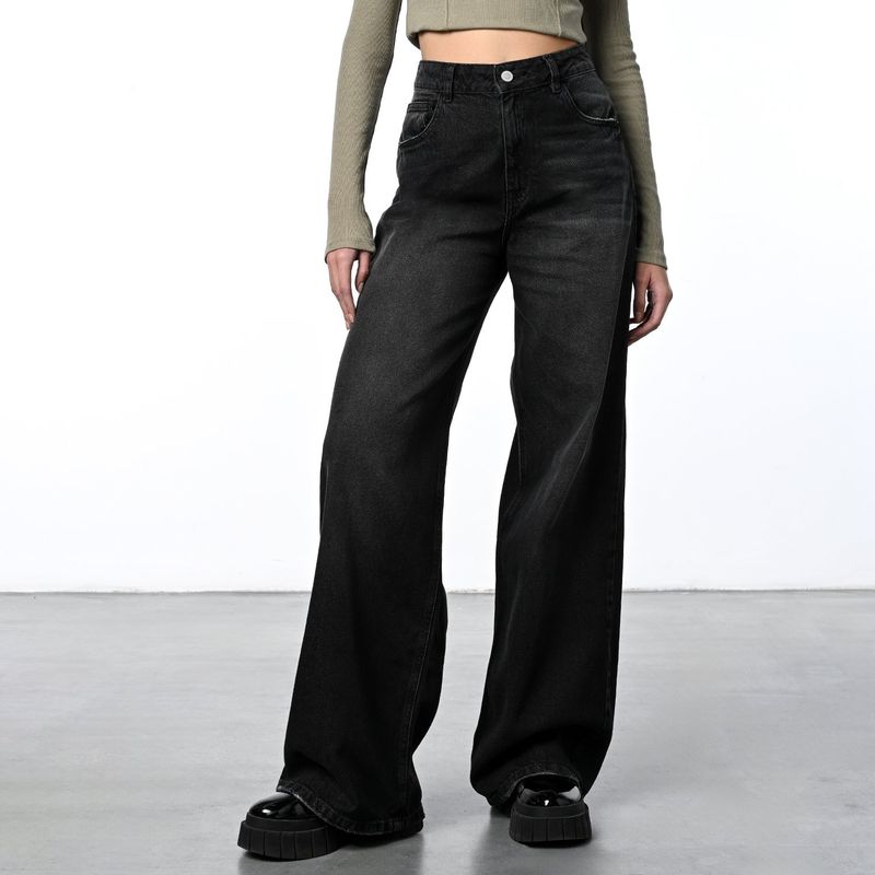 DENIMLAB - Jean Wide leg Mujer Tiro alto Denimlab