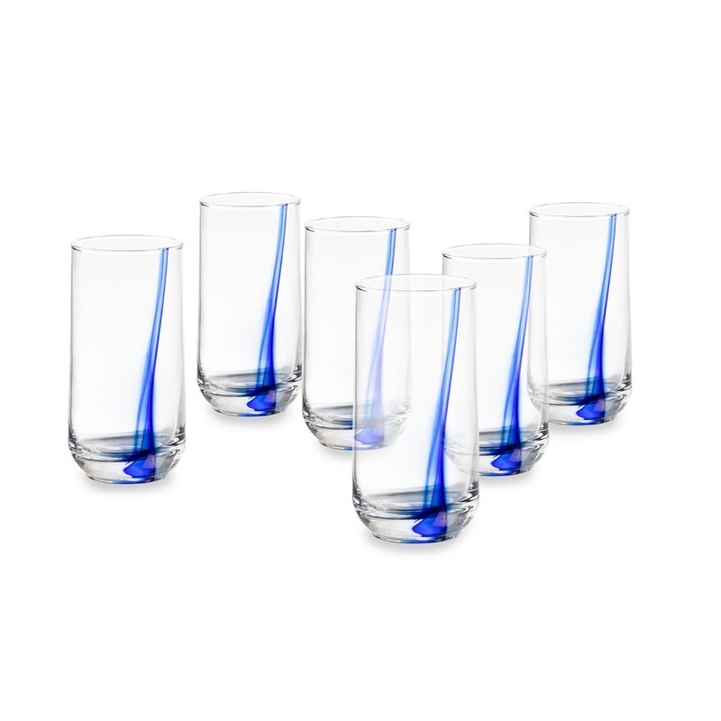  - Set de vasos Crisa Vidrio 6 piezas