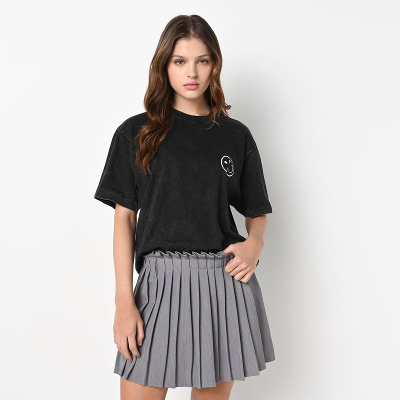 SYBILLA - Falda short Tiro alto Sybilla
