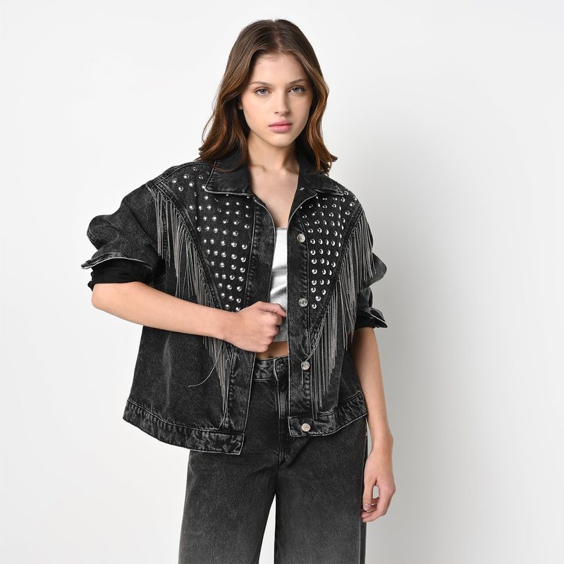 SYBILLA - Chaqueta Mujer de Algodón Sybilla
