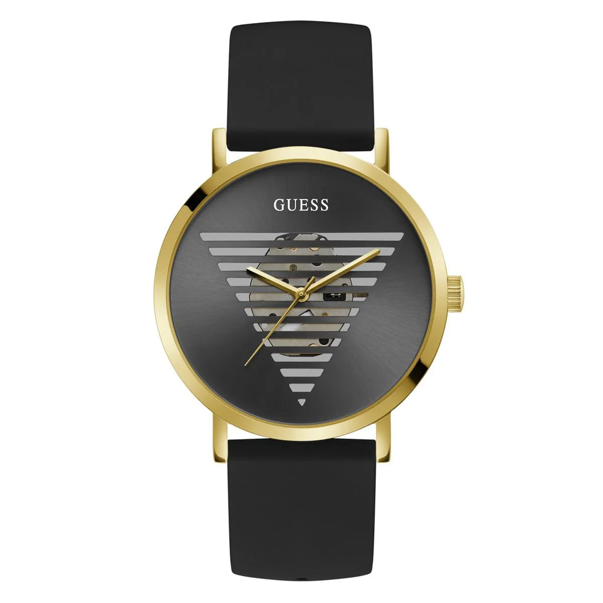 GUESS - Reloj Guess Hombre IDOL. Reloj Silicona Negro GW0503G1