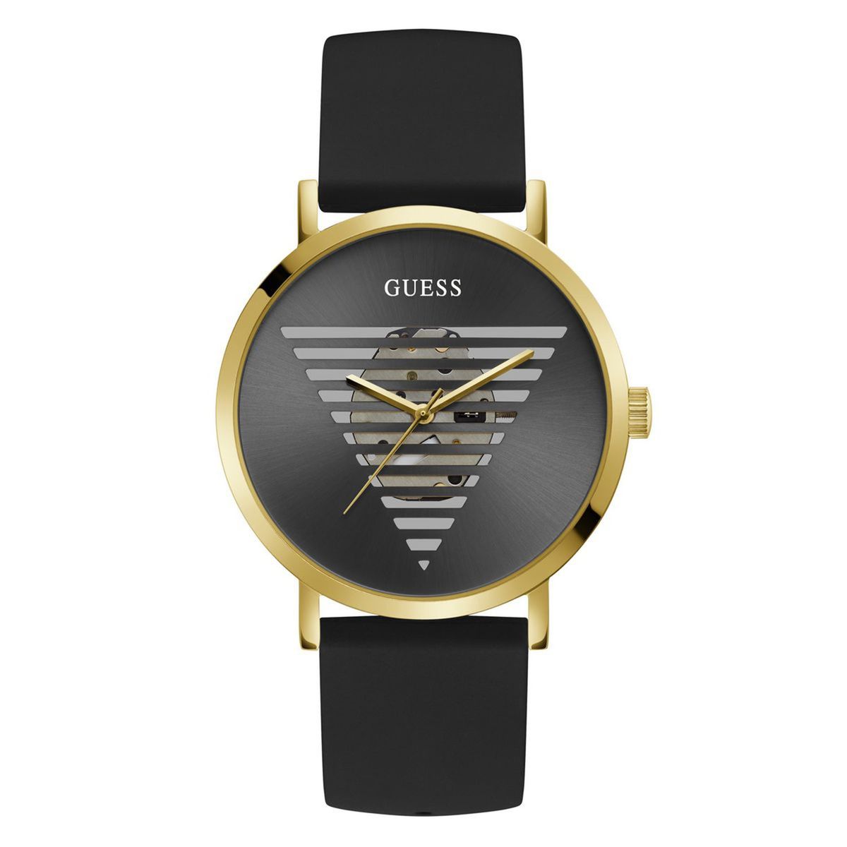 GUESS - Reloj Guess Hombre IDOL. Reloj Silicona Negro GW0503G1