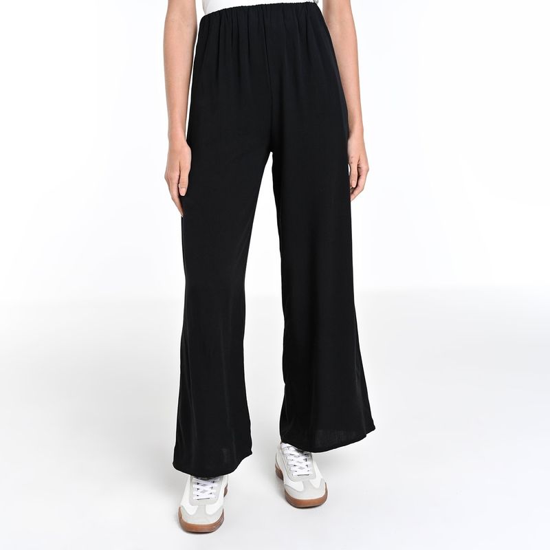 UNIVERSITY CLUB - Pantalón Wide leg Mujer Tiro alto University Club