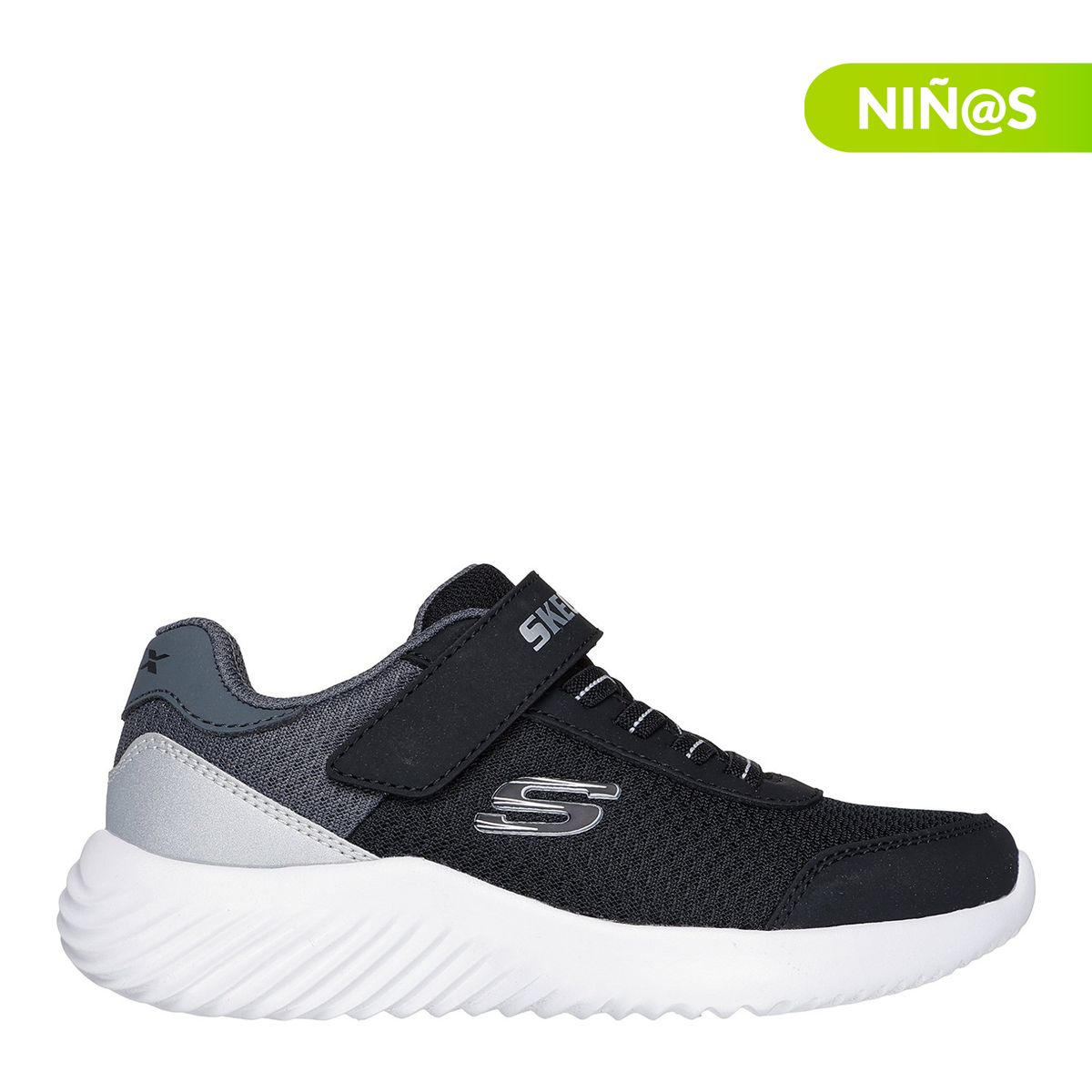SKECHERS - Tenis moda Skechers Bounder Trekzic Niño con Velcro