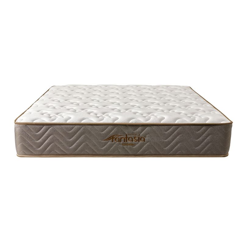COLCHONES FANTASIA - Colchón King Resortes Colchón Litium 200 x 200 cm Fantasia - 0% Interés a 3 o 6 Cuotas Pagando con tu CMR Banco Falabella