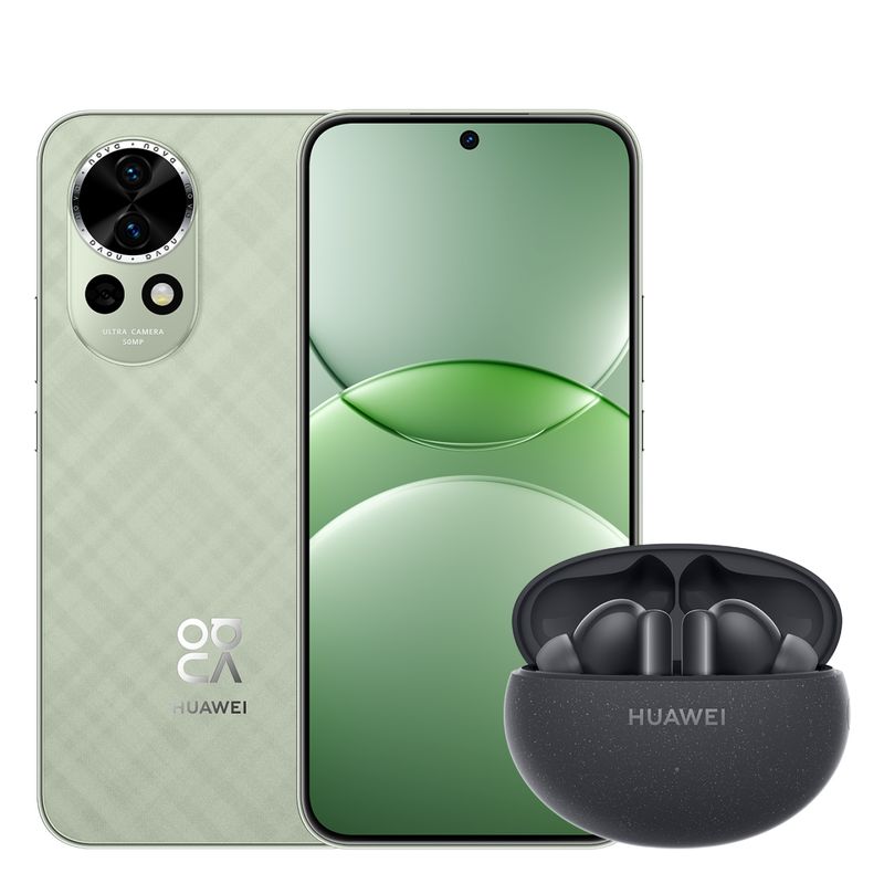 HUAWEI - Celular HUAWEI nova 13 256GB | 12GB RAM | cámara posterior 50MP | cámara frontal 60MP | pantalla Oled 6.7 pulgadas | Feeebuds 5i