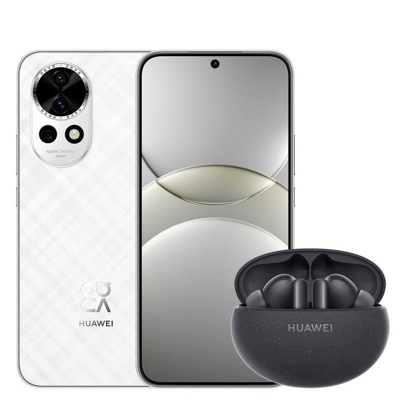 HUAWEI - Celular HUAWEI nova 13 256GB | 12GB RAM | cámara posterior 50MP | cámara frontal 60MP | pantalla Oled 6.7 pulgadas | Feeebuds 5i