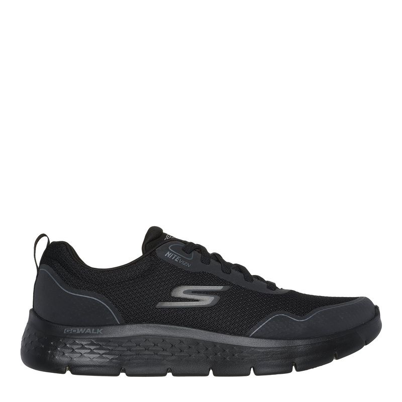 SKECHERS - Tenis Skechers Moda Go Walk Flex Nitevizn Hombre color Negro