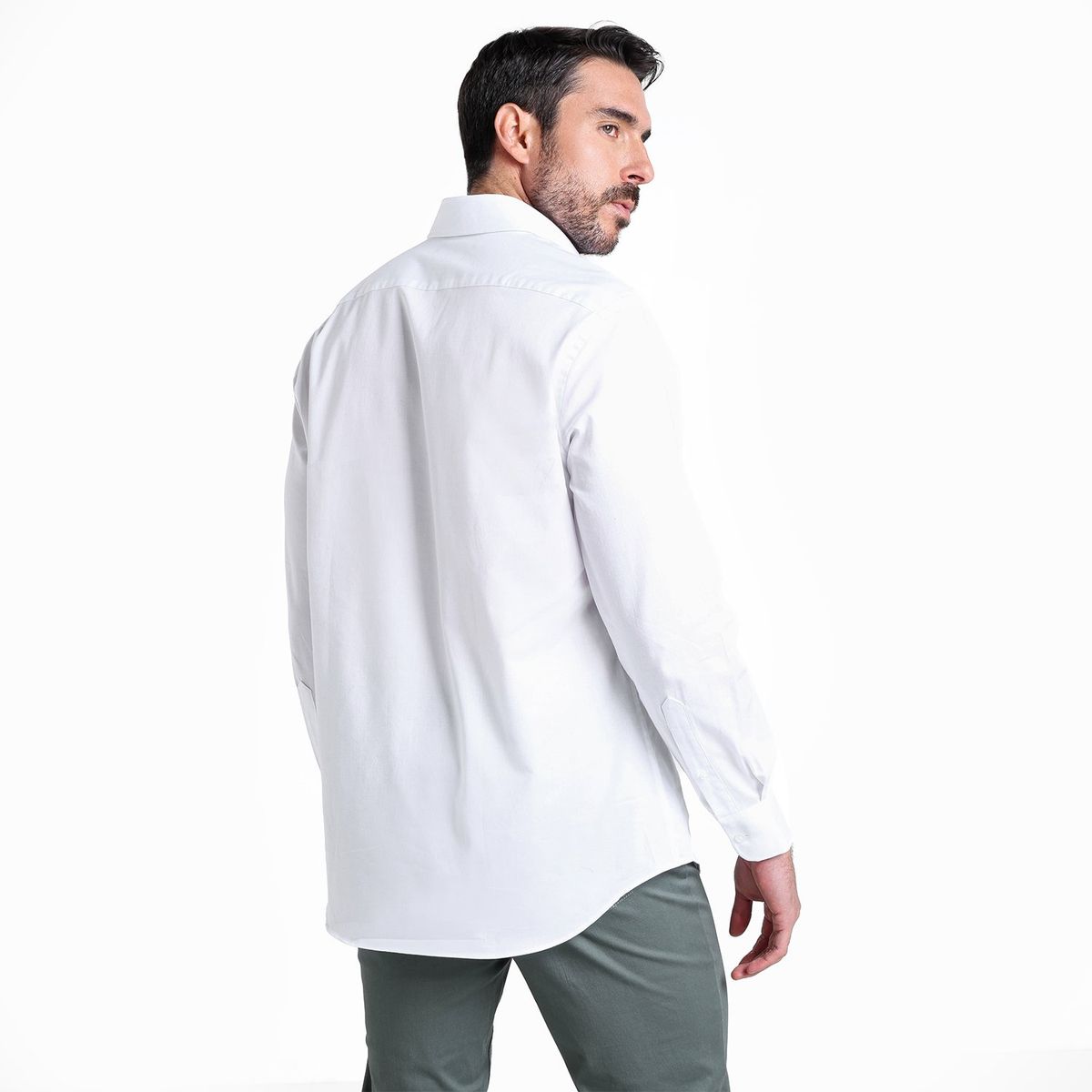 TOMMY HILFIGER - Camisa Hombre Manga larga de Algodón TOMMY HILFIGER