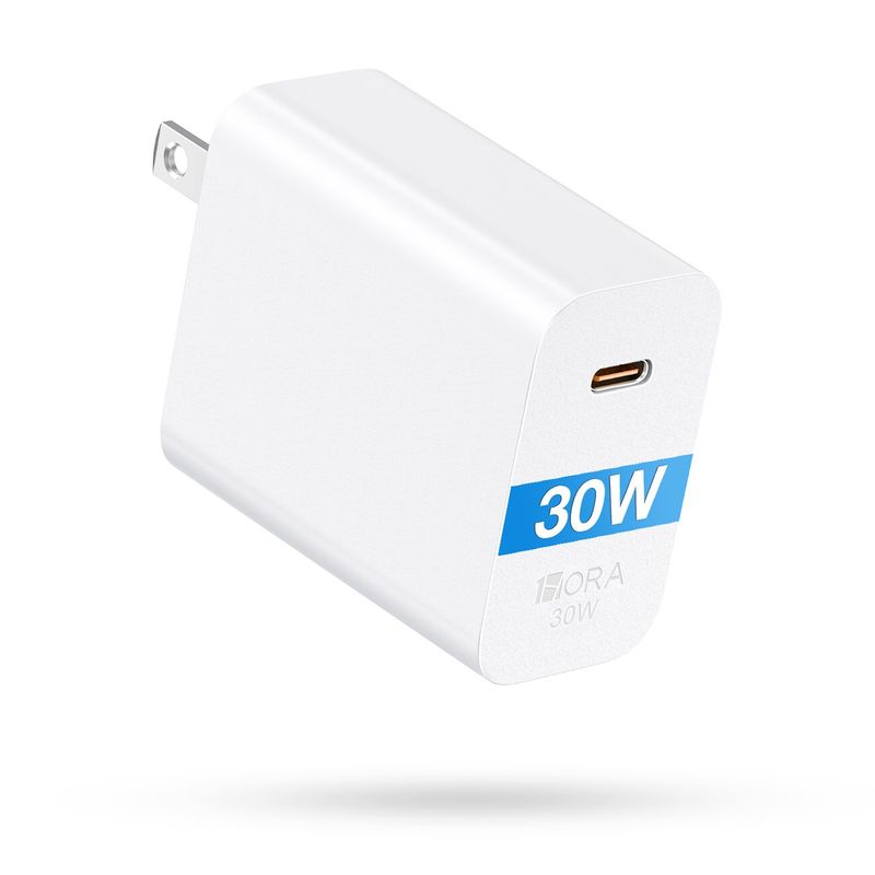 1 HORA - Cubo cargador tipo C 30W 1 Hora