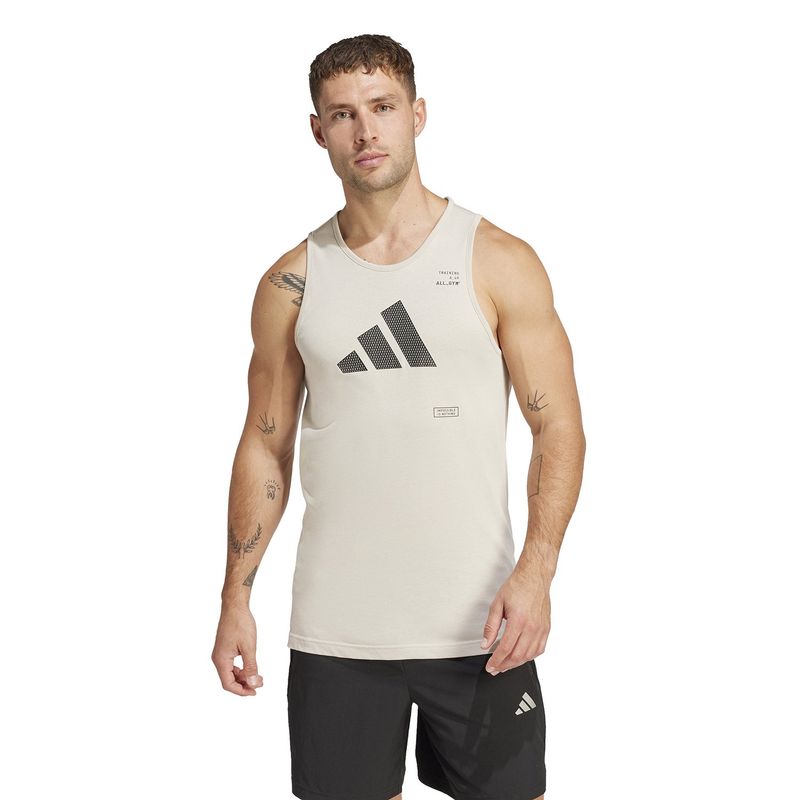 ADIDAS - Esqueleto Hombre Adidas Sin manga Training