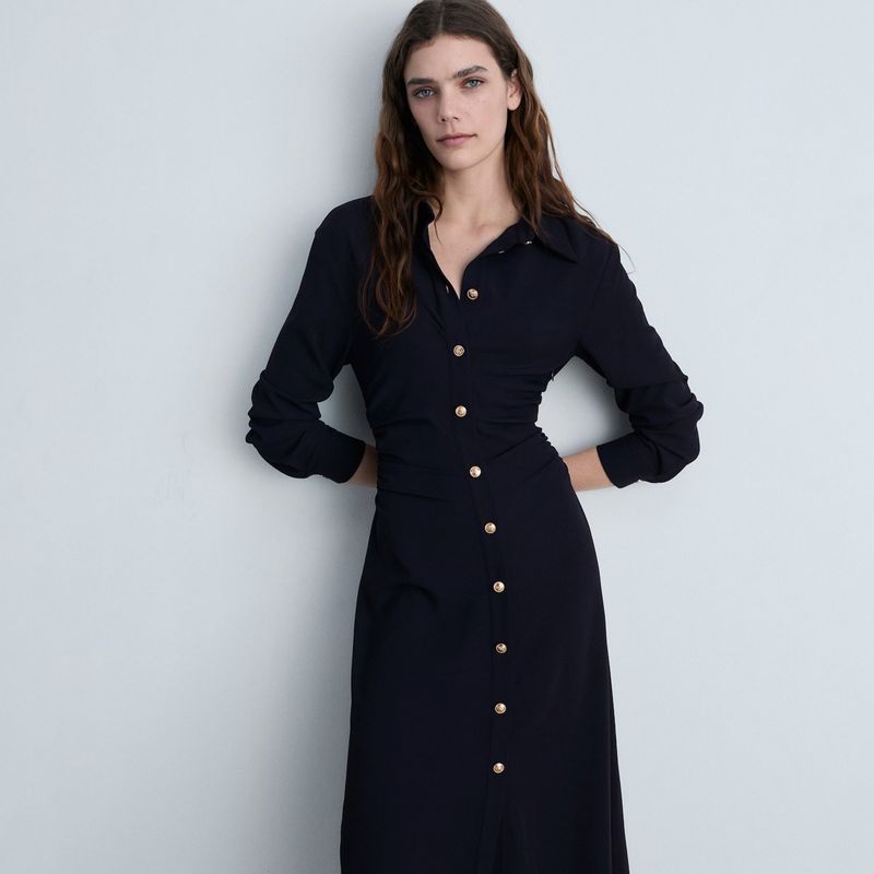 MANGO - Vestido Mujer Medio MANGO