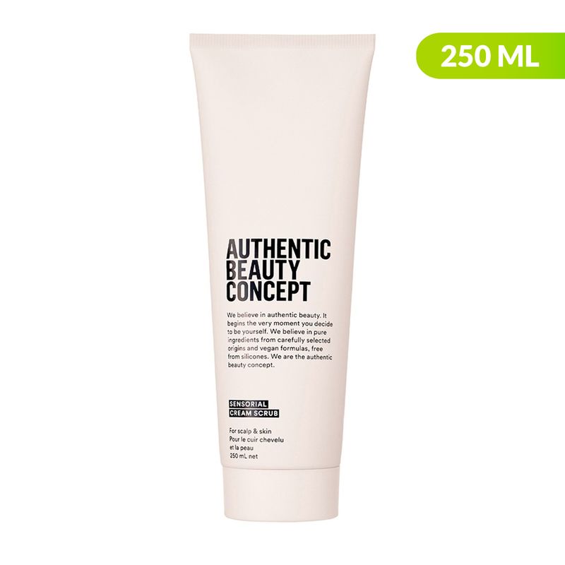 AUTHENTIC BEAUTY CONCEPT - Crema de masaje capilar AUTHENTIC BEAUTY CONCEPT Beyond The Hair Sensorial Scrub  Limpieza 250 ml